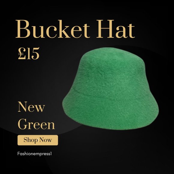 Accessories - Green Bucket Hat